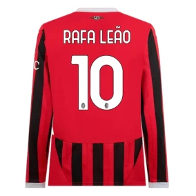 Prima Maglia Rafa Leão AC Milan 2024/2025 Manica Lunga